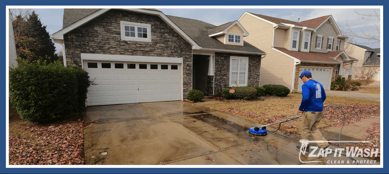 Driveway Cleaning Charlotte NC | Pressure Washing To Driveways