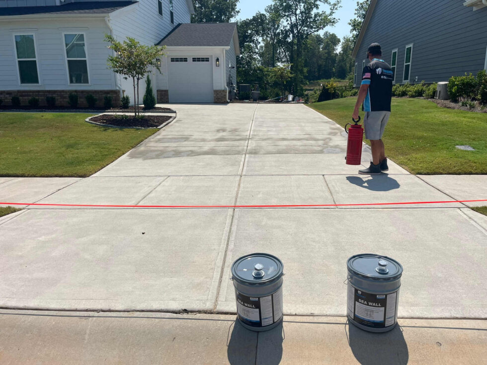 Sealing Your Concrete Works