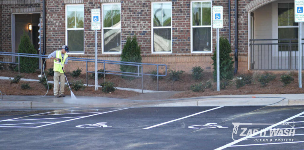 house-washing-charlotte Concrete Cleaning
