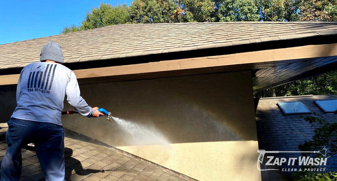 house-washing-charlotte Stucco Cleaning Service