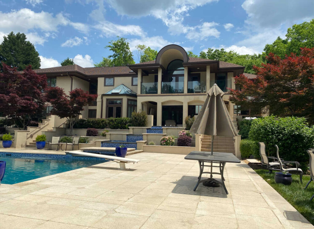 Pool Deck Cleaning
