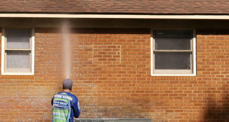 pressure washing