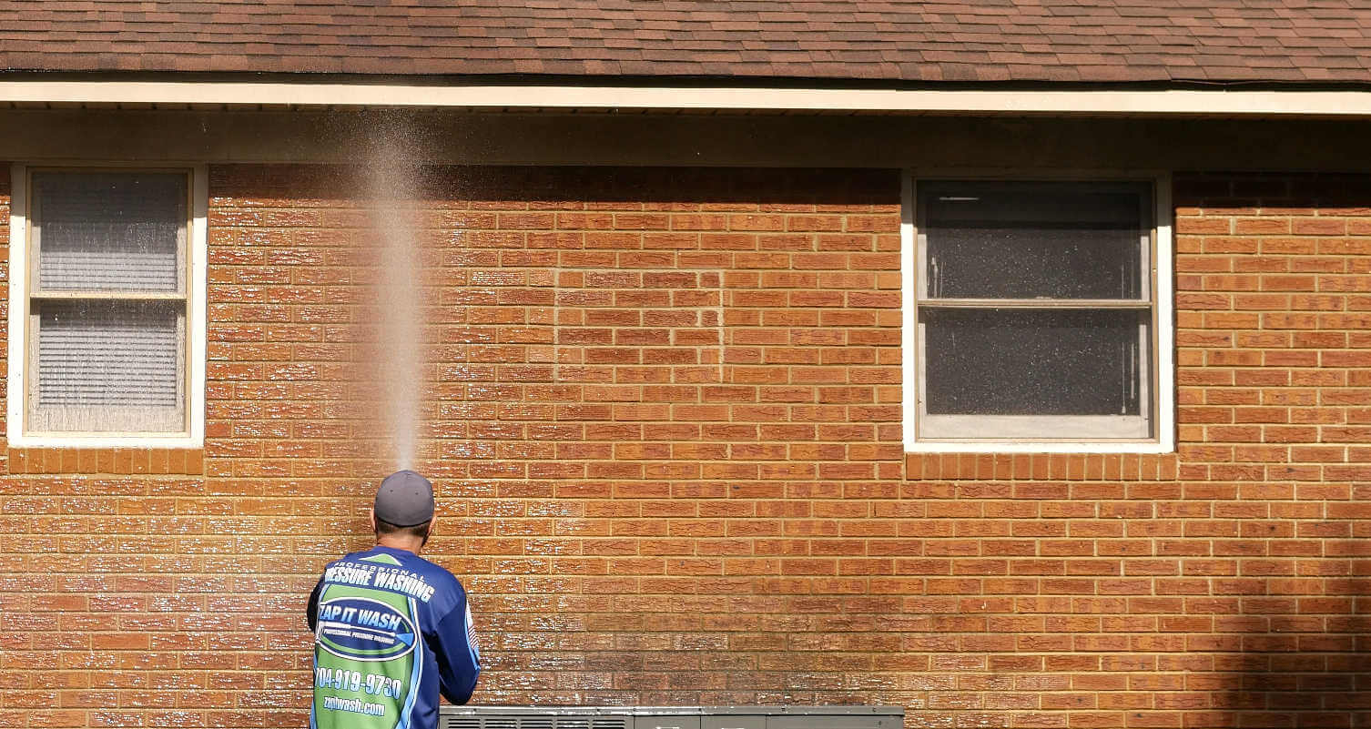 pressure washing