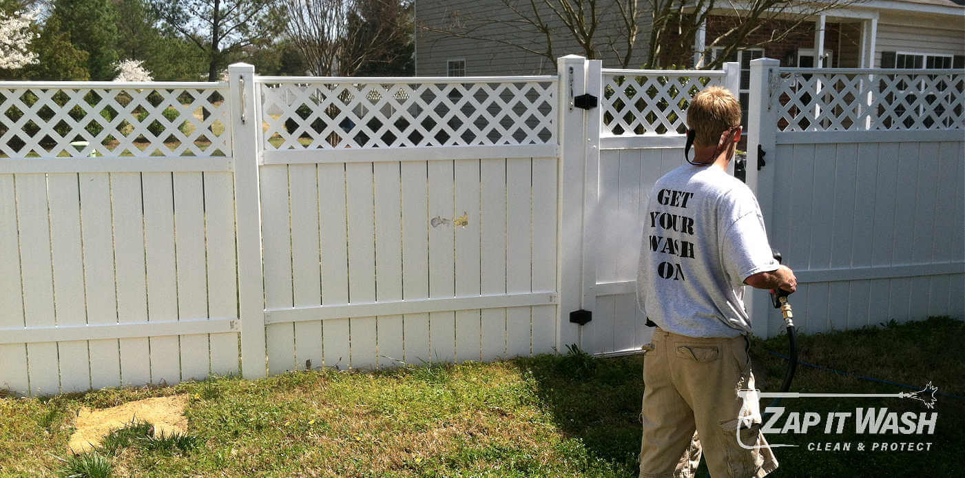 house-washing-charlotte Why Pressure Washing is Essential for Vinyl Fencing
