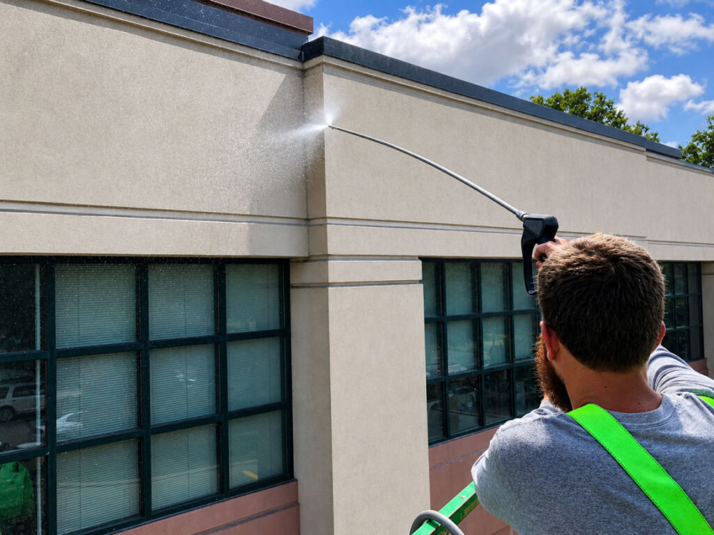 Facility Pressure Washing facility-cleaning